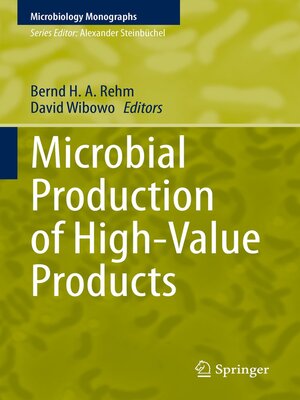cover image of Microbial Production of High-Value Products